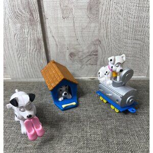 Vintage Disney 101 Dalmatians McDonalds Happy Meal Toys Mixed Lot of 3